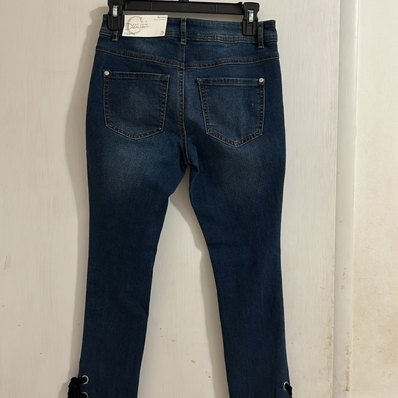 NWT Cato Blue Denim Jeggings. Hi-rise Size 2P - Picture 3 of 8